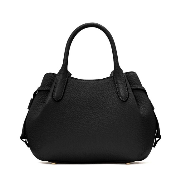 New Kate Spade Dumpling Mini Satchel Pebble Leather Black - Picture 5 of 5